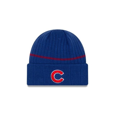 Chicago Cubs Gorra | New Era MLB Sport Knit Beanie Mexico - Azules